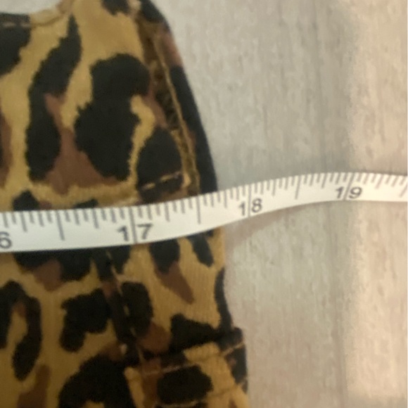 J. Crew EUC Leopard Jeans High Rise Black, Tan & Brown Size 31 - Picture 13 of 15